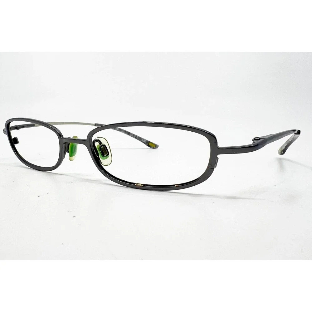 Sigrid Olsen Eyeglasses Womens Brown Oval Metal Frames 48-17-135